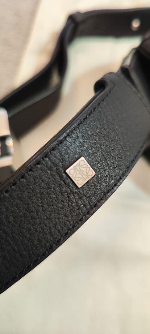 【komaki】LOEWE ロエベ パズル バムバッグ ミニ ブラック