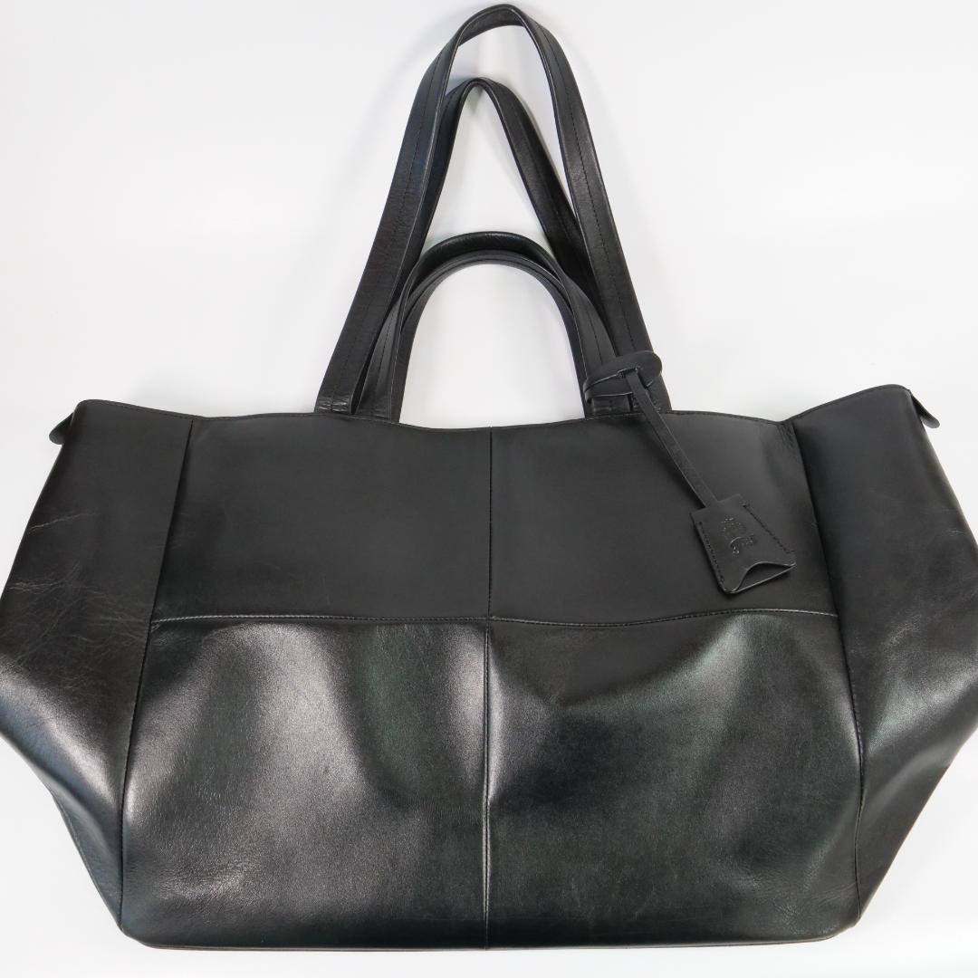 美品✨P.I.D アルタール トートバッグ レザー ブラック A4可