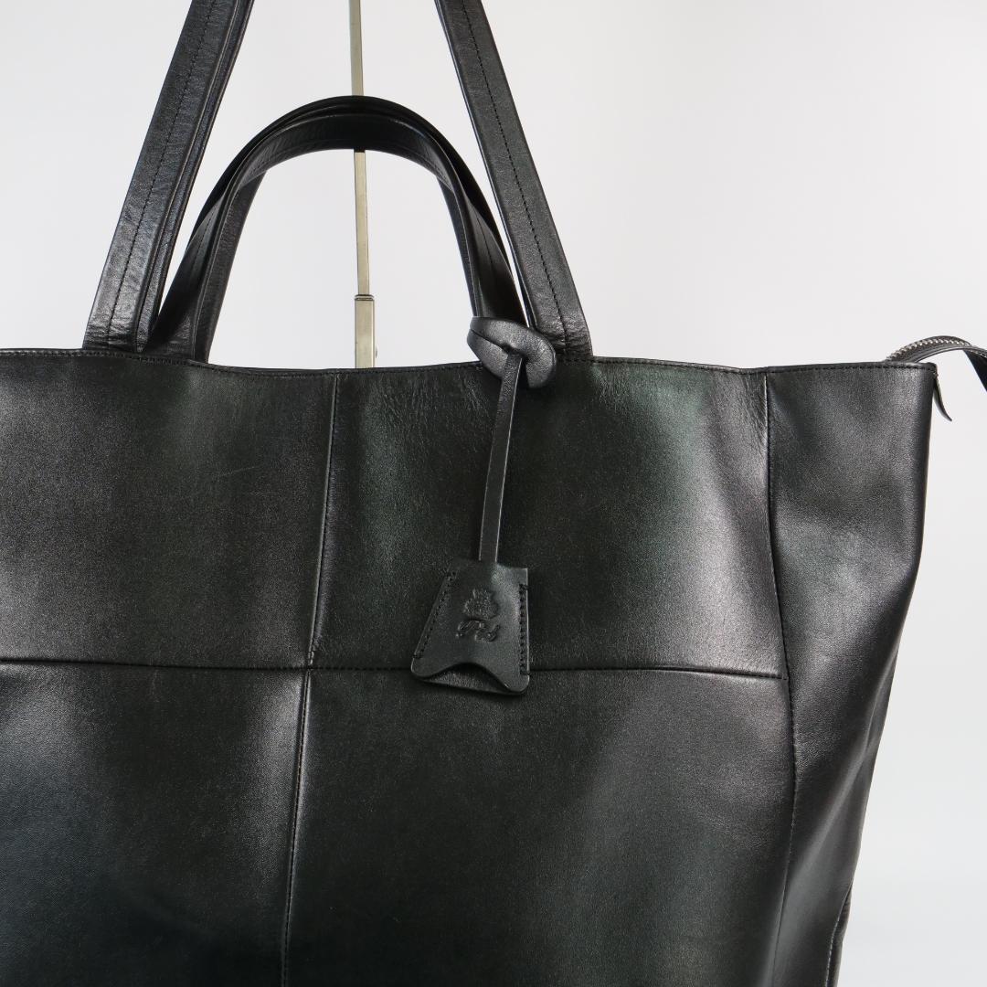 美品✨P.I.D アルタール トートバッグ レザー ブラック A4可