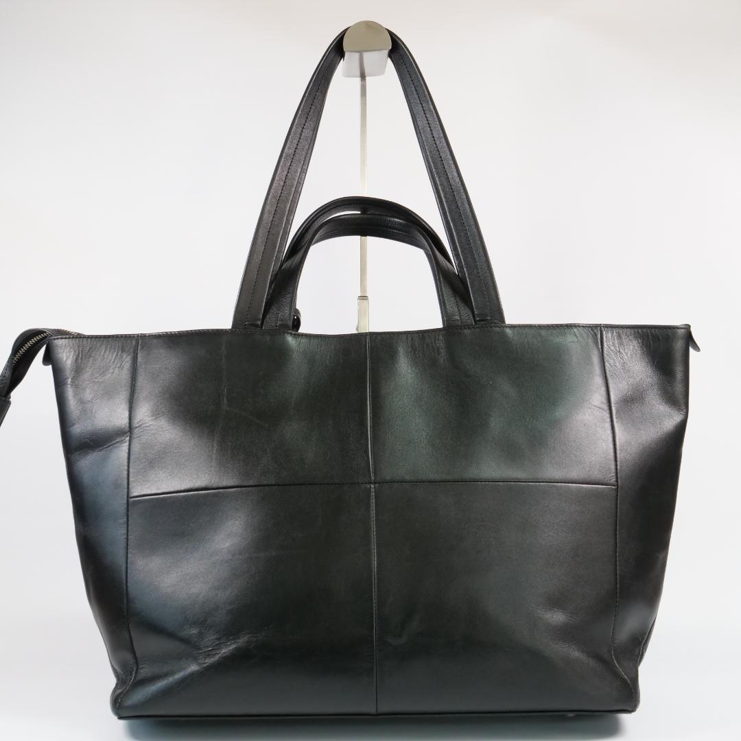 美品✨P.I.D アルタール トートバッグ レザー ブラック A4可