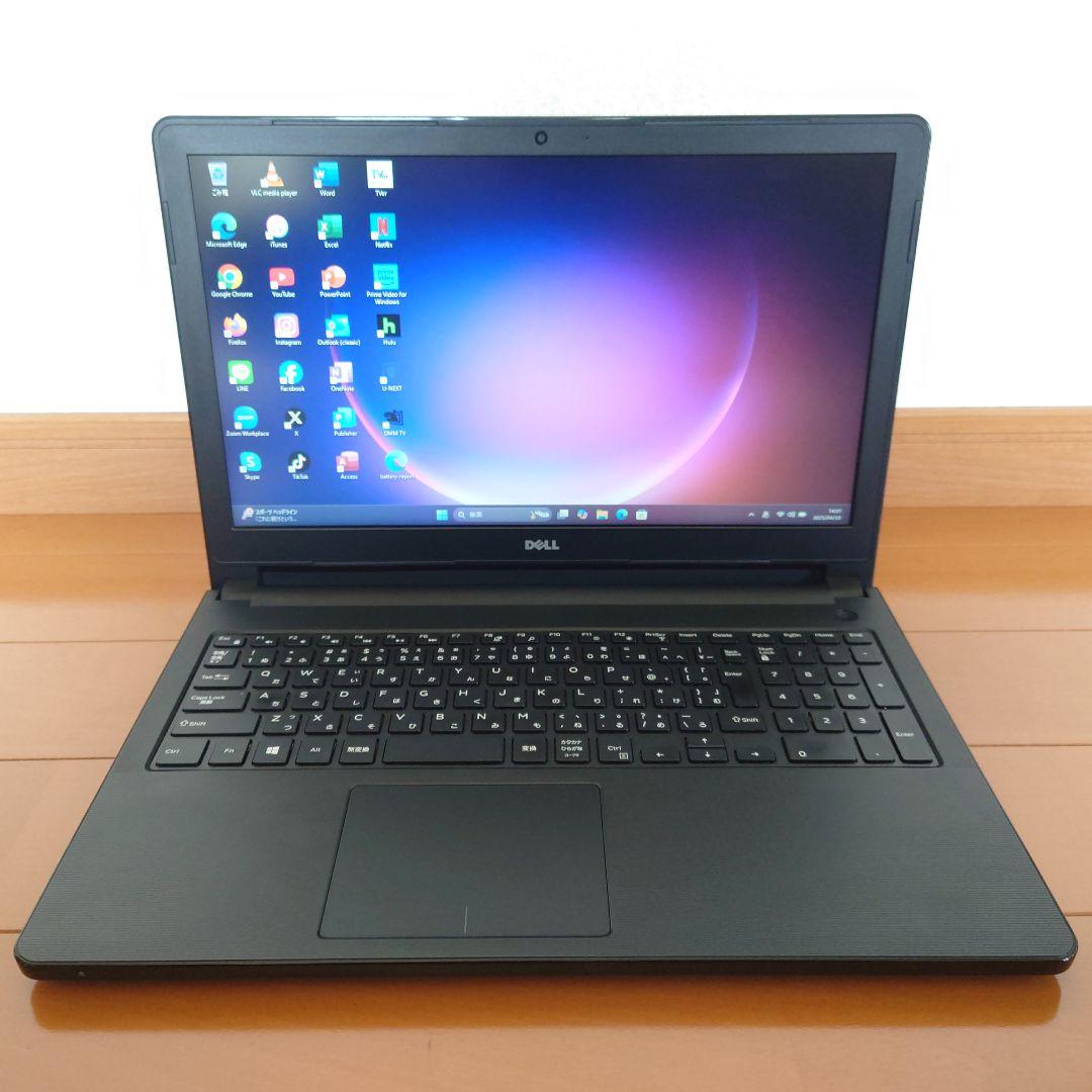 設定済み❤DELLデルノートパソコン　Vostro 3558❤オフィス2021付