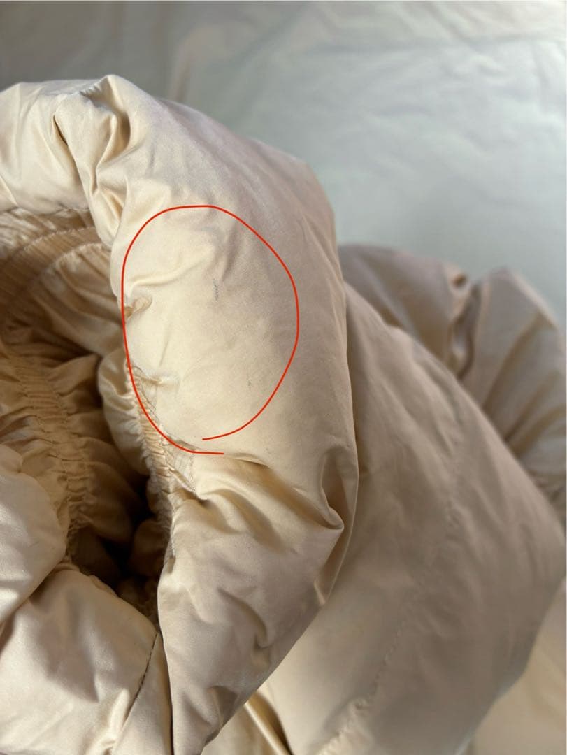 ユニクロ NANODESIGNパウダーソフトダウンジャケット　イエロー　XL