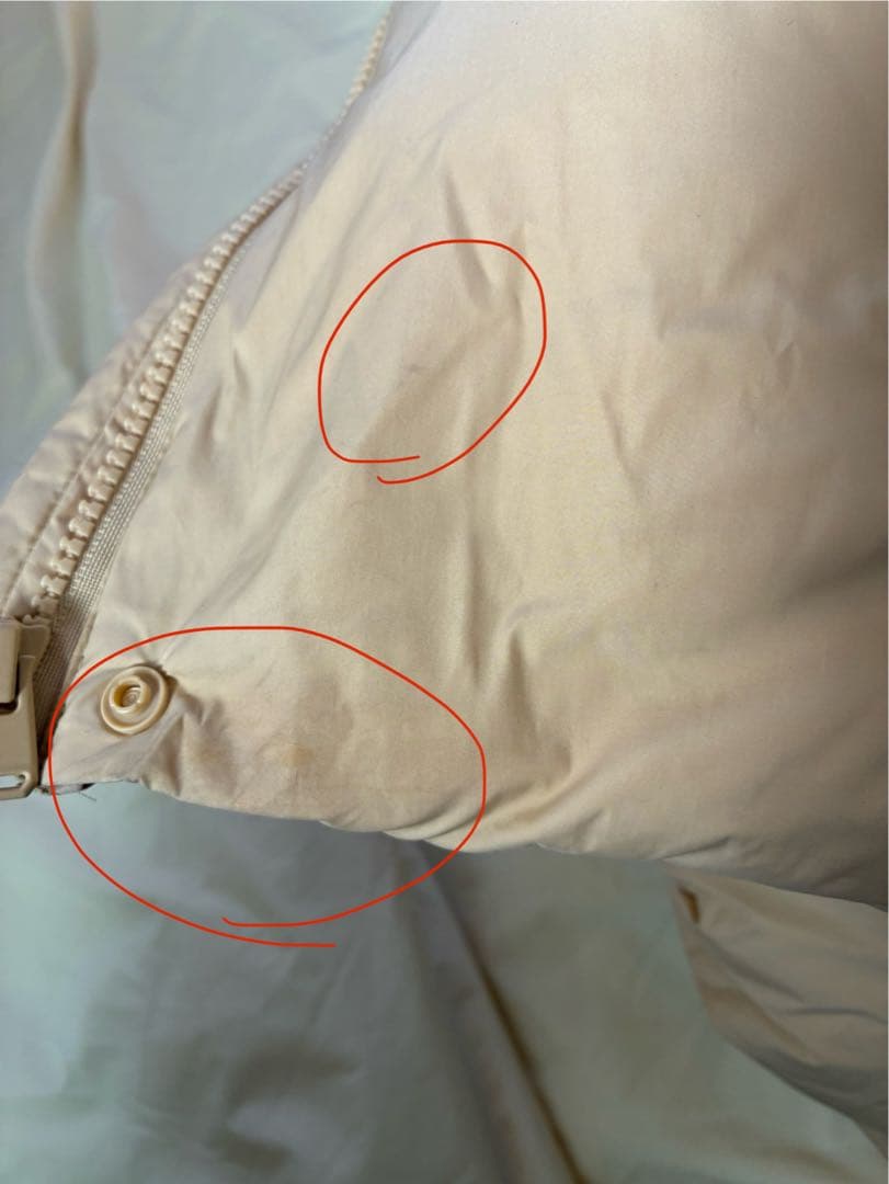 ユニクロ NANODESIGNパウダーソフトダウンジャケット　イエロー　XL