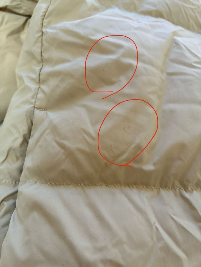 ユニクロ NANODESIGNパウダーソフトダウンジャケット　イエロー　XL