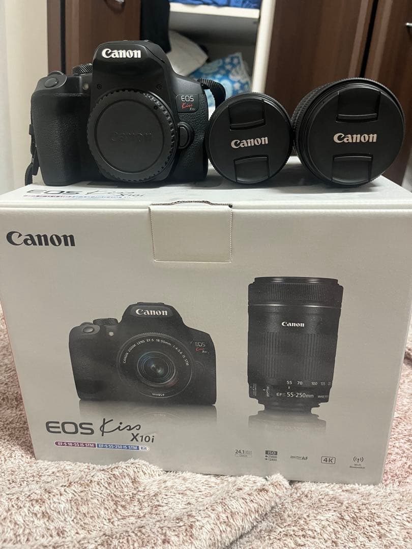 Canon EOS Kiss X10i レンズ2本付き