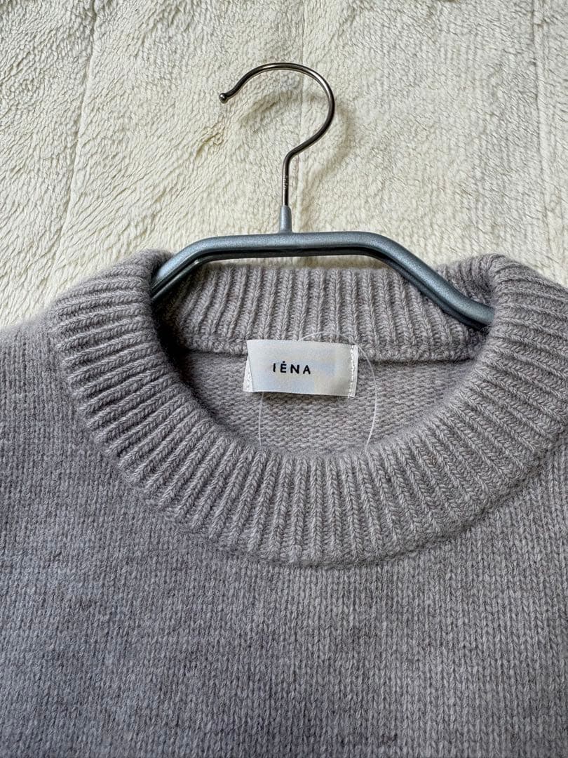 ジャック【未使用】IENA クルーネックニット　フリーサイズ