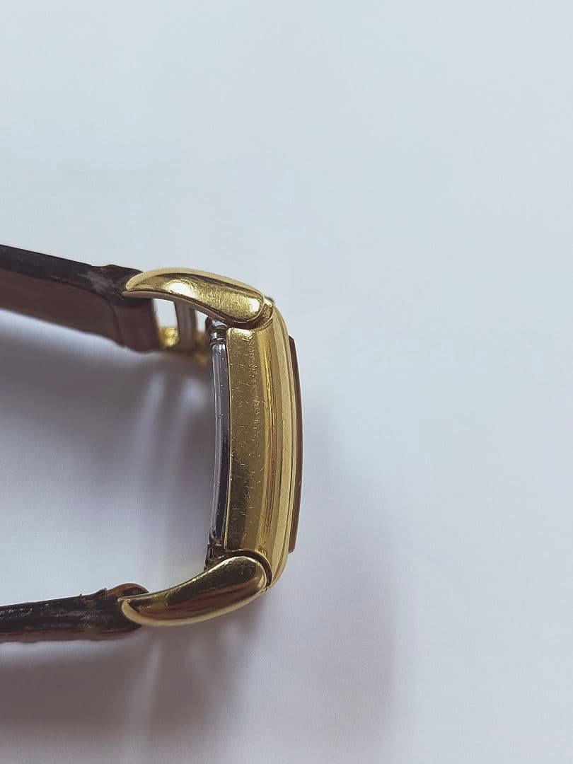 【稼働品】Hamilton ハミルトン 6176 コントアー クオーツ 腕時計