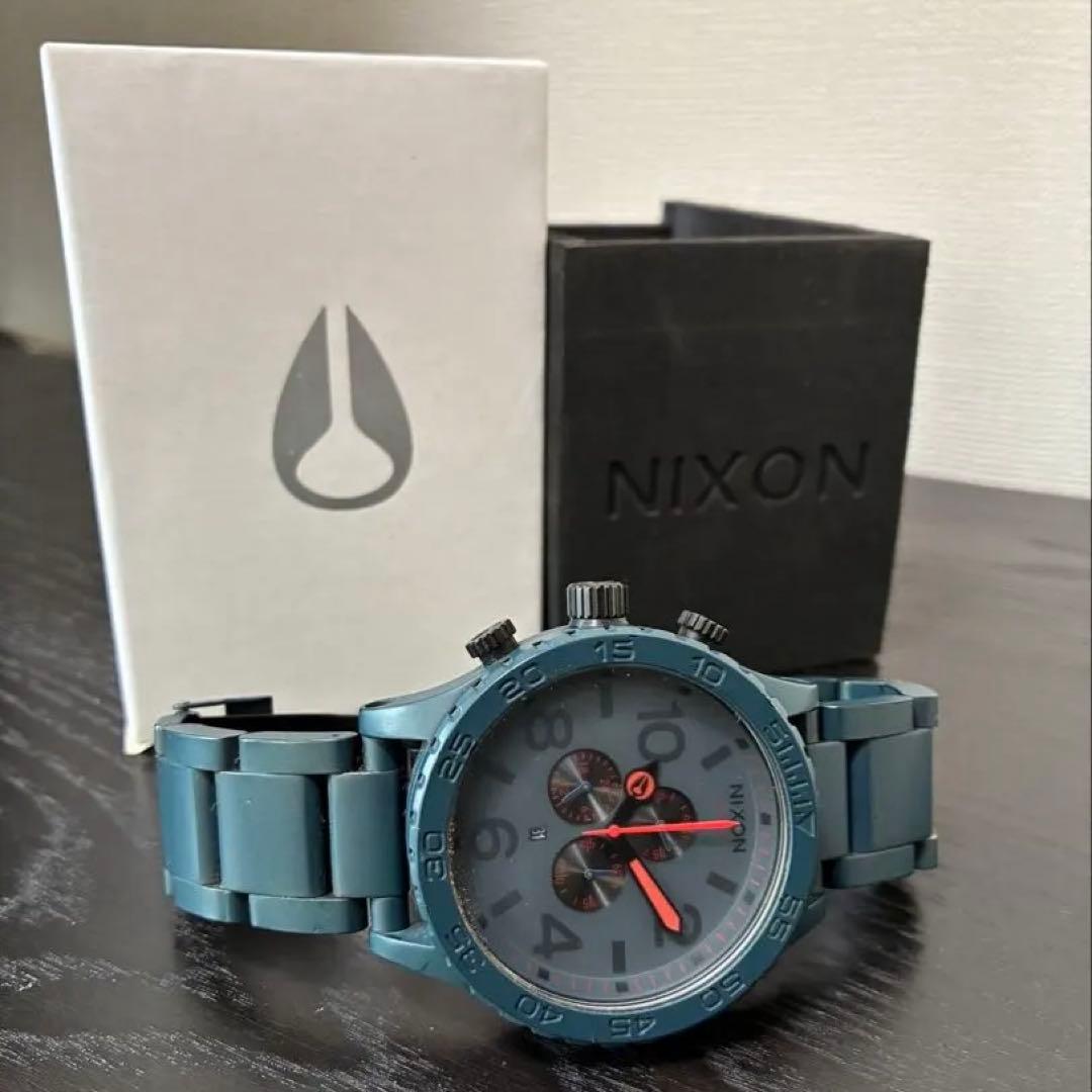 【希少】NIXON 51-30 CHRONO GUNSHIP A083-690