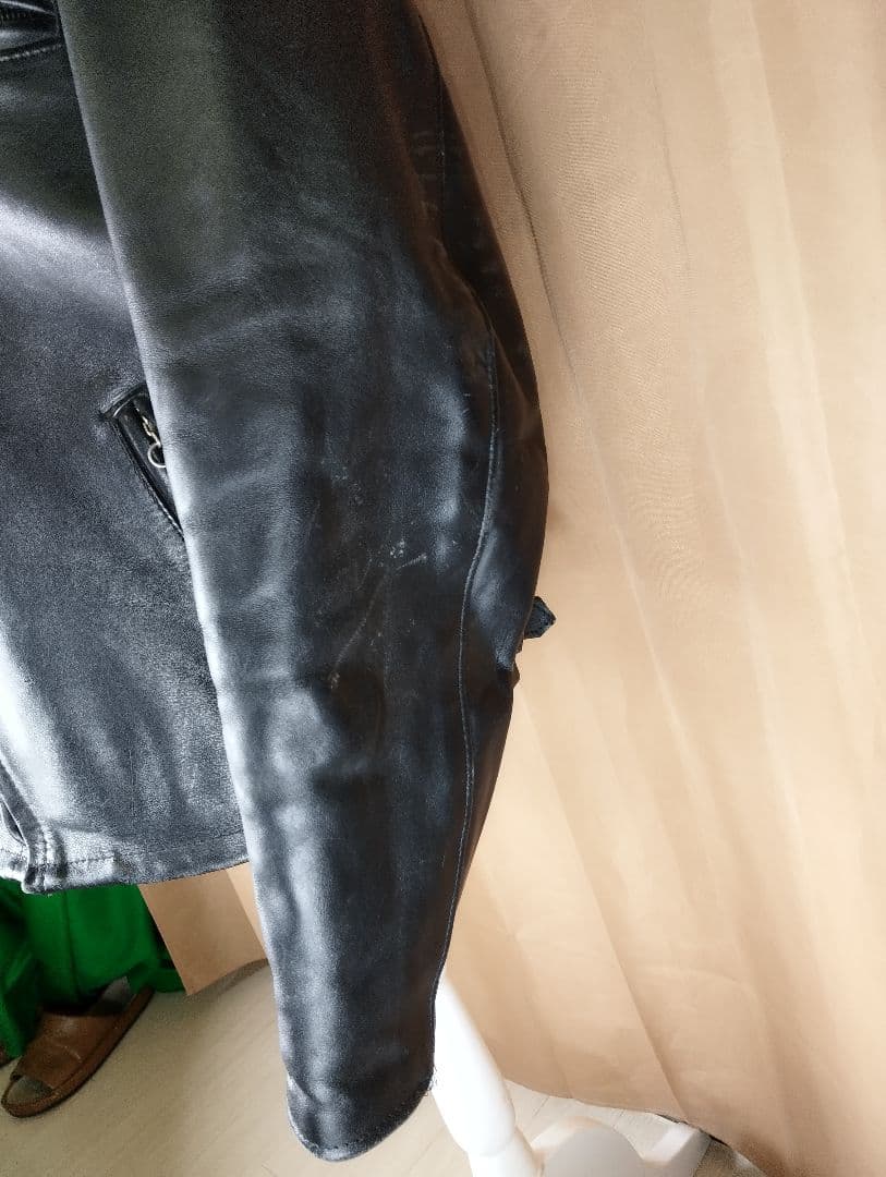 希少　schott シングルライダース 42サイズ　黒