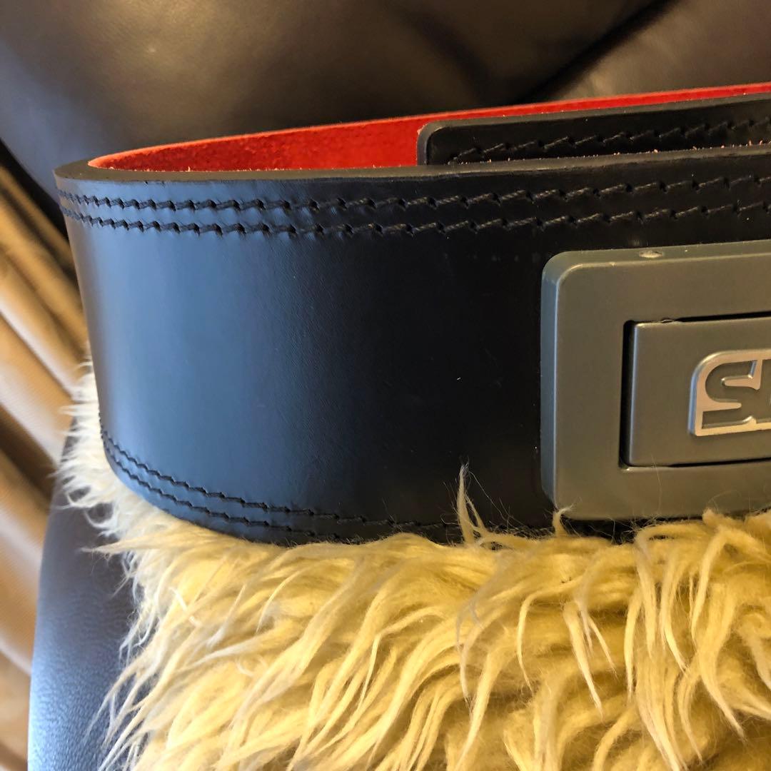 【極美品】SBDパワーリフティングベルト13mm.Lサイズ
