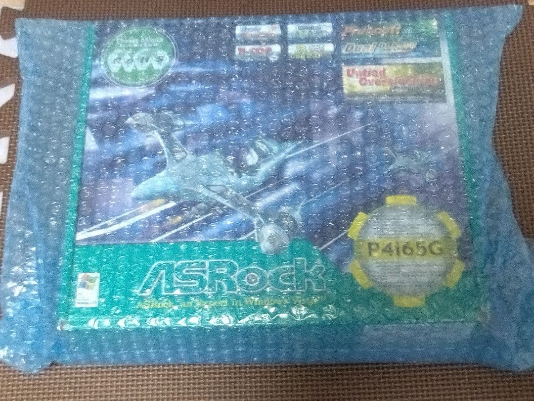 ASRock P4i65G マザーボード　pentium2.4ghz メモリ付き