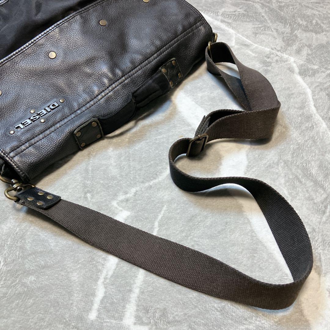 バッグ DIESEL archive l logo messengerbag
