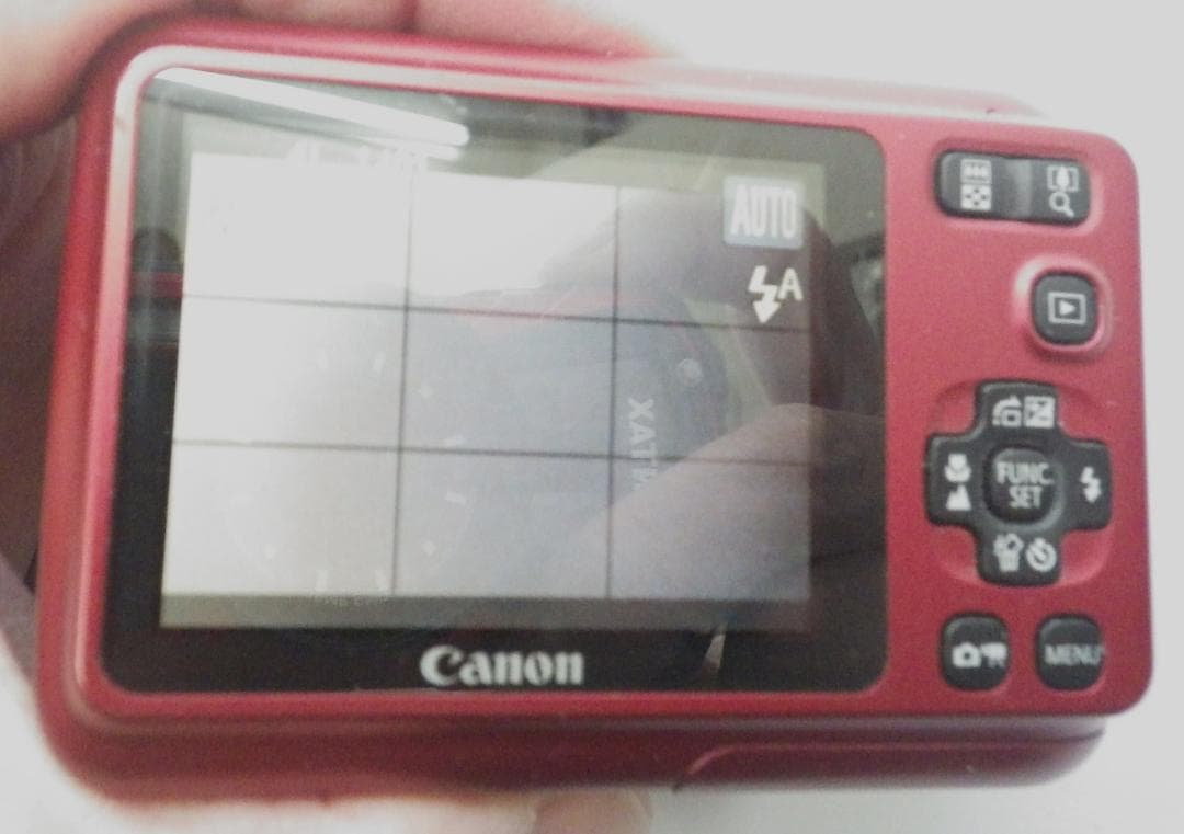 Canon PowerShot A495 レッド