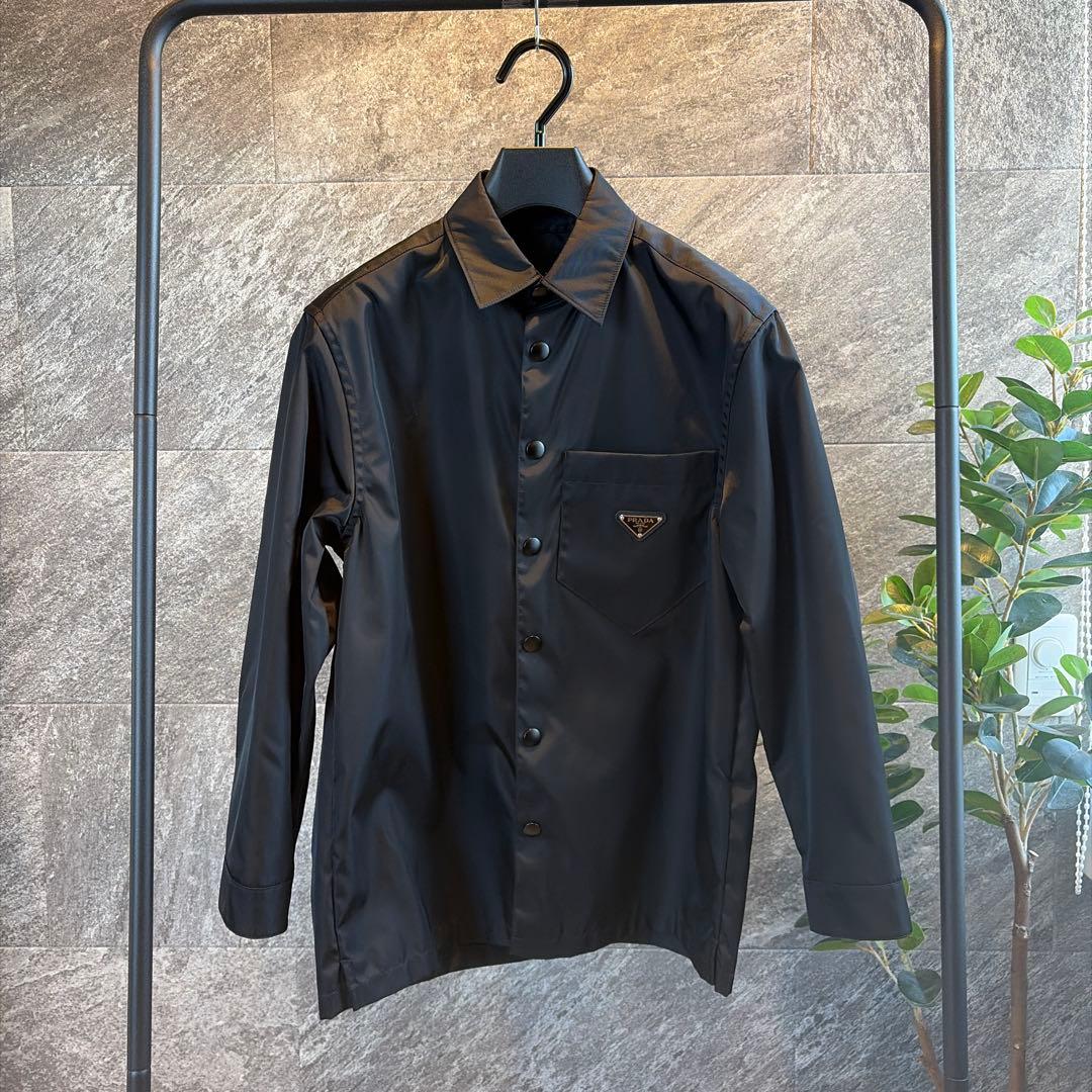 2025年日本正規未使用品　プラダ　Re-Nylon シャツ　XS NFCタグ