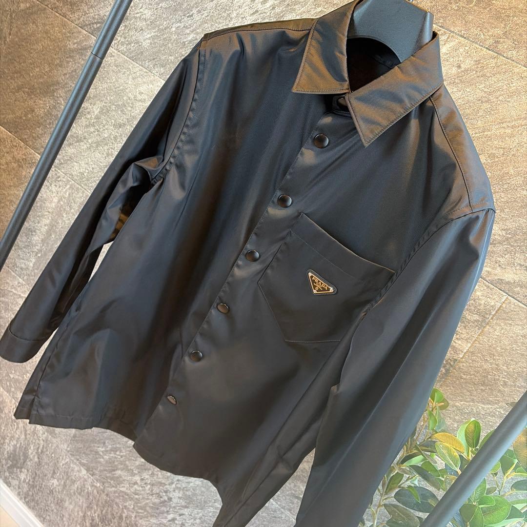 2025年日本正規未使用品　プラダ　Re-Nylon シャツ　XS NFCタグ