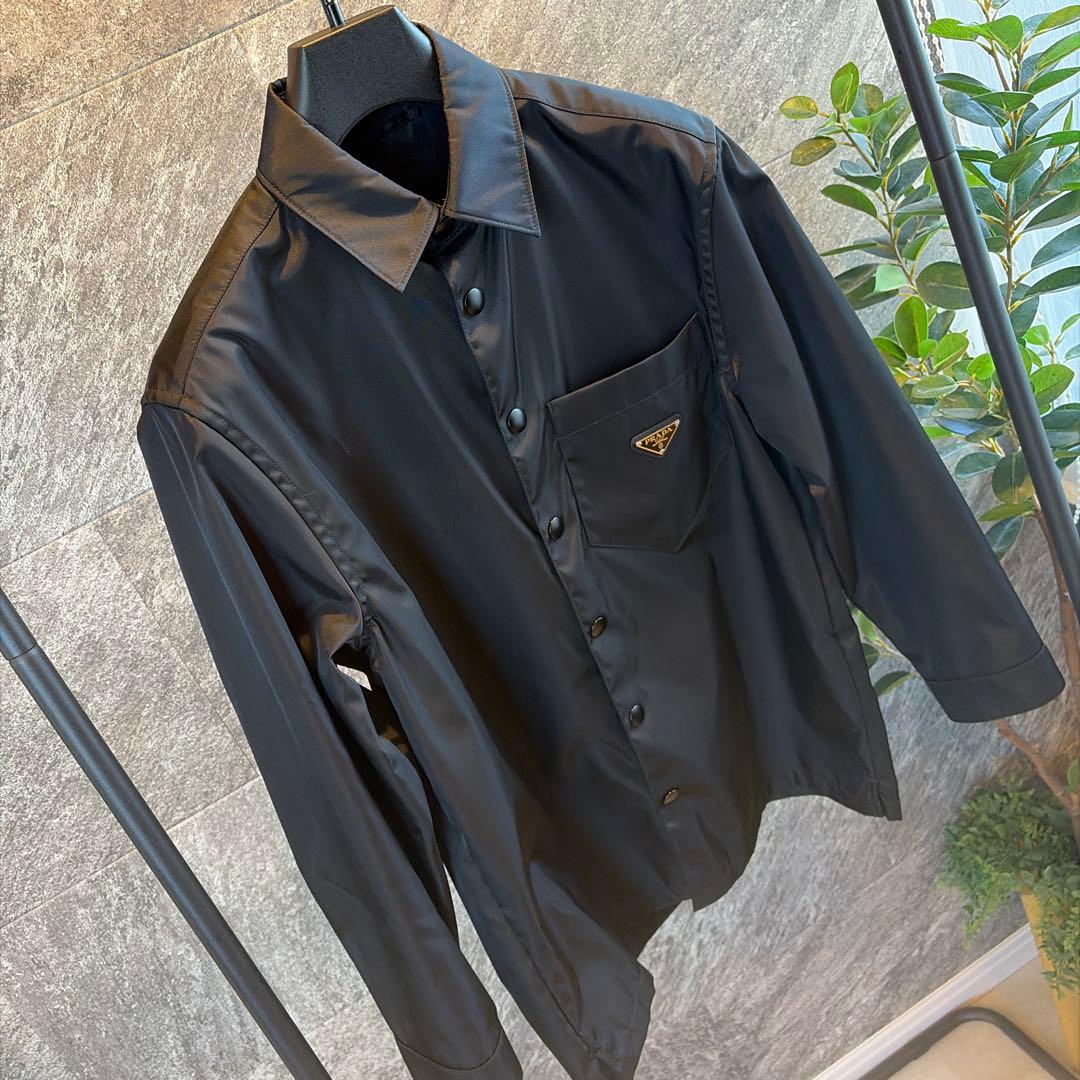2025年日本正規未使用品　プラダ　Re-Nylon シャツ　XS NFCタグ
