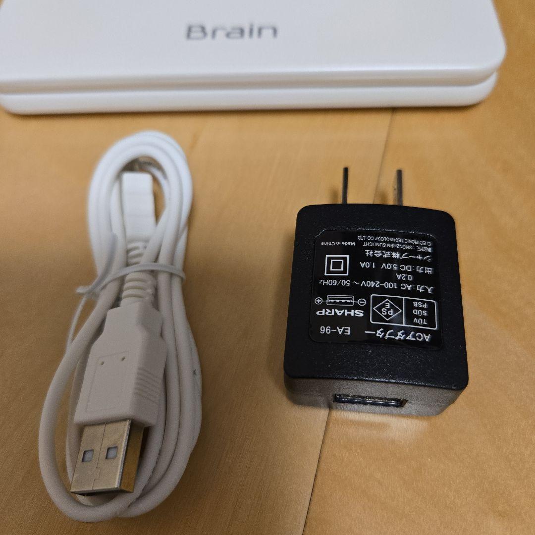 美品Brain SHARP PW-SS6-W ホワイトカラー電子辞書　上位モデル