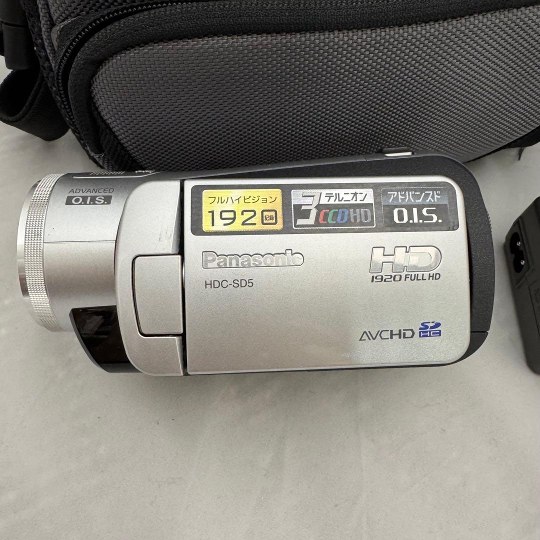Panasonic HDC-SD5 ビデオカメラ 付属品多数