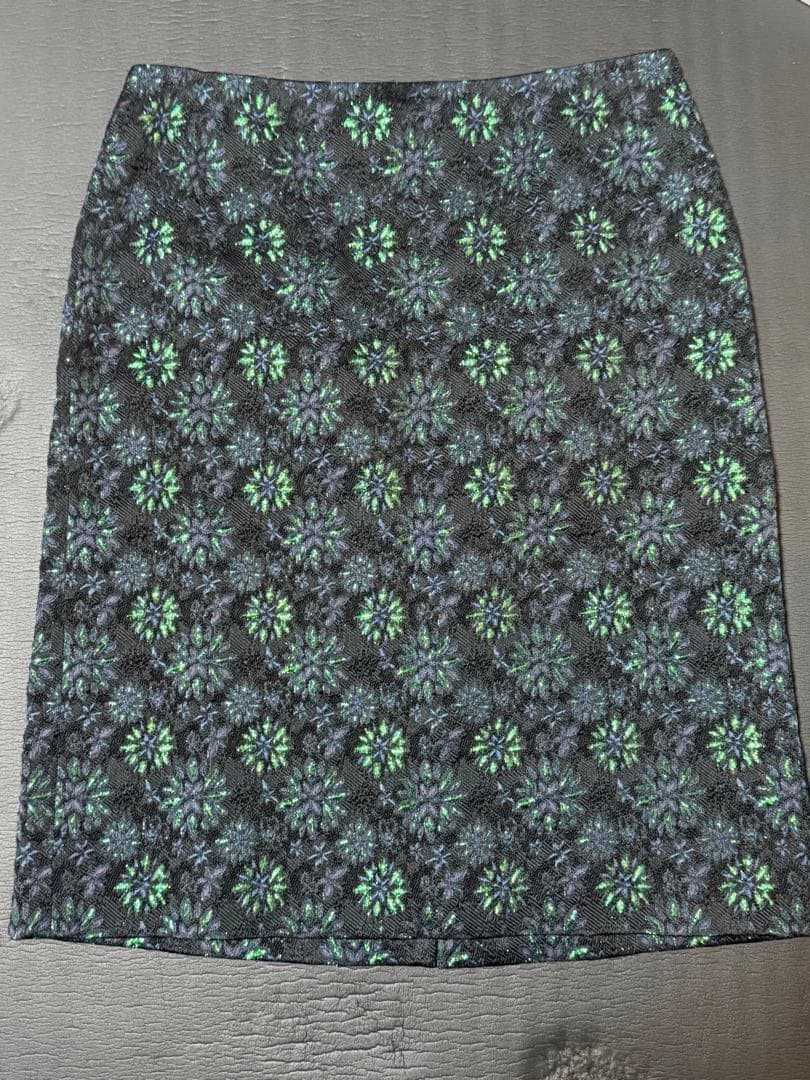 DRIES VAN NOTEN スカート　総柄　ドリスヴァンノッテン