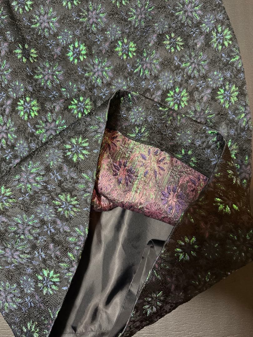 DRIES VAN NOTEN スカート　総柄　ドリスヴァンノッテン