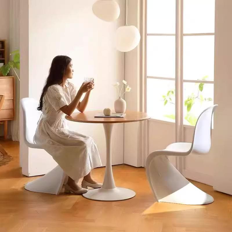 パントンチェア 白 リプロダクト シンプル 屋外 室内