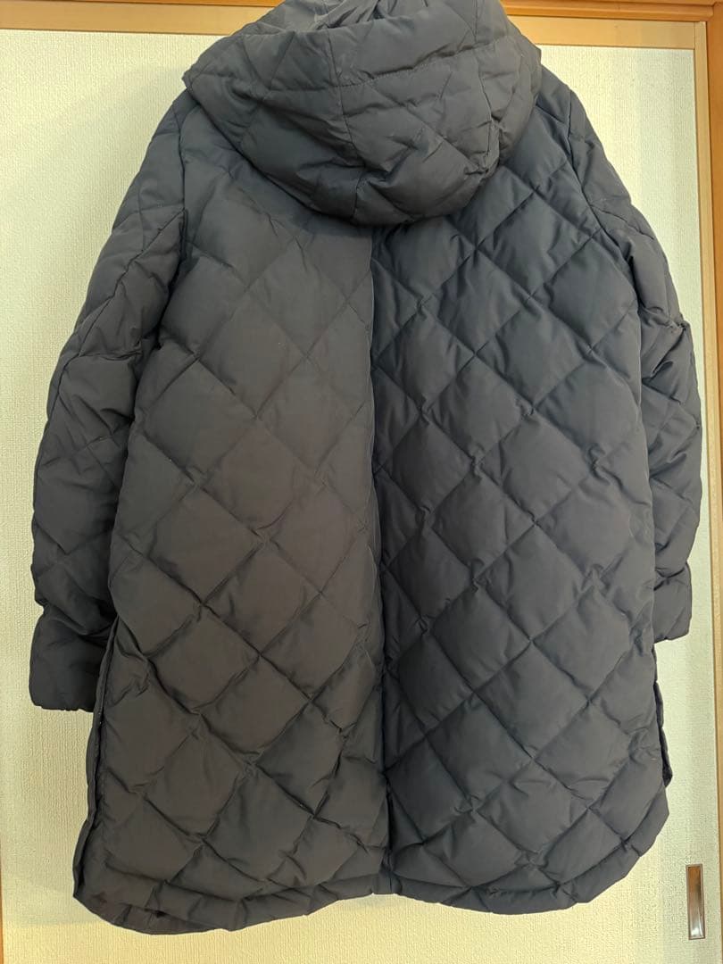 美品　UNFILO アンフィーロ 2WAYキルティングダウンコート　TAION
