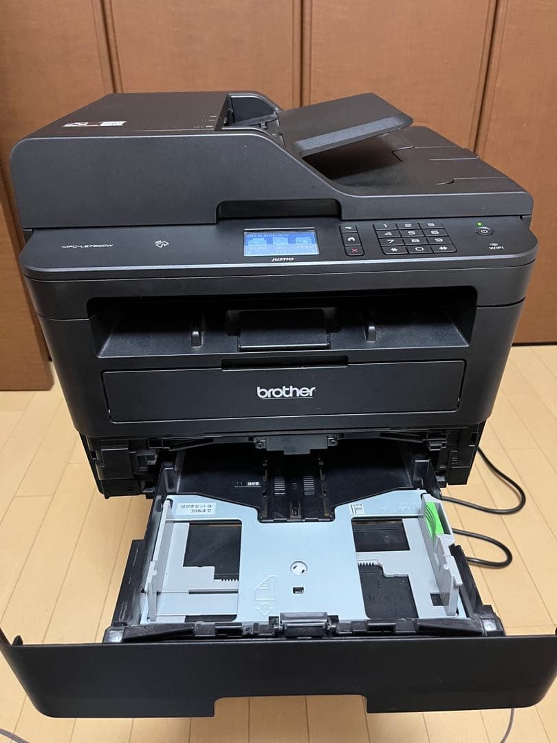 【トナー、ドラム80%有】ブラザー レーザーA4複合機 MFC-L2750DW