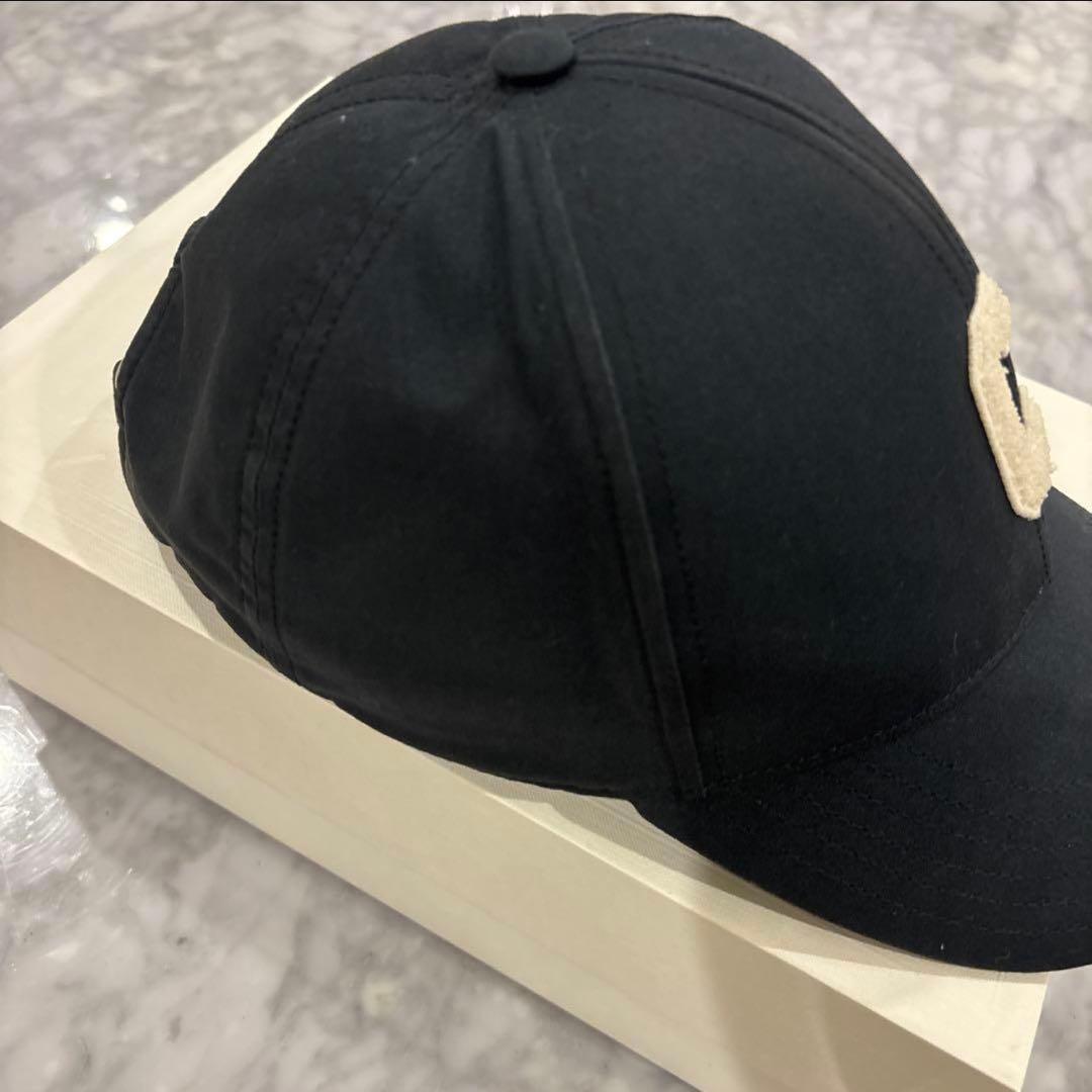 ち*☆様 CELINE ブラック Cロゴ ベースボールキャップ　M