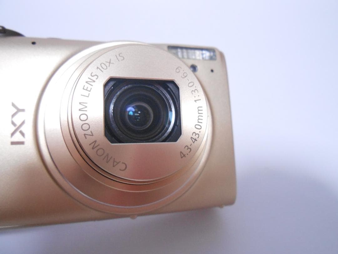 【お値下げ歓迎・ほぼ新品】Canon IXY 620F ゴールド