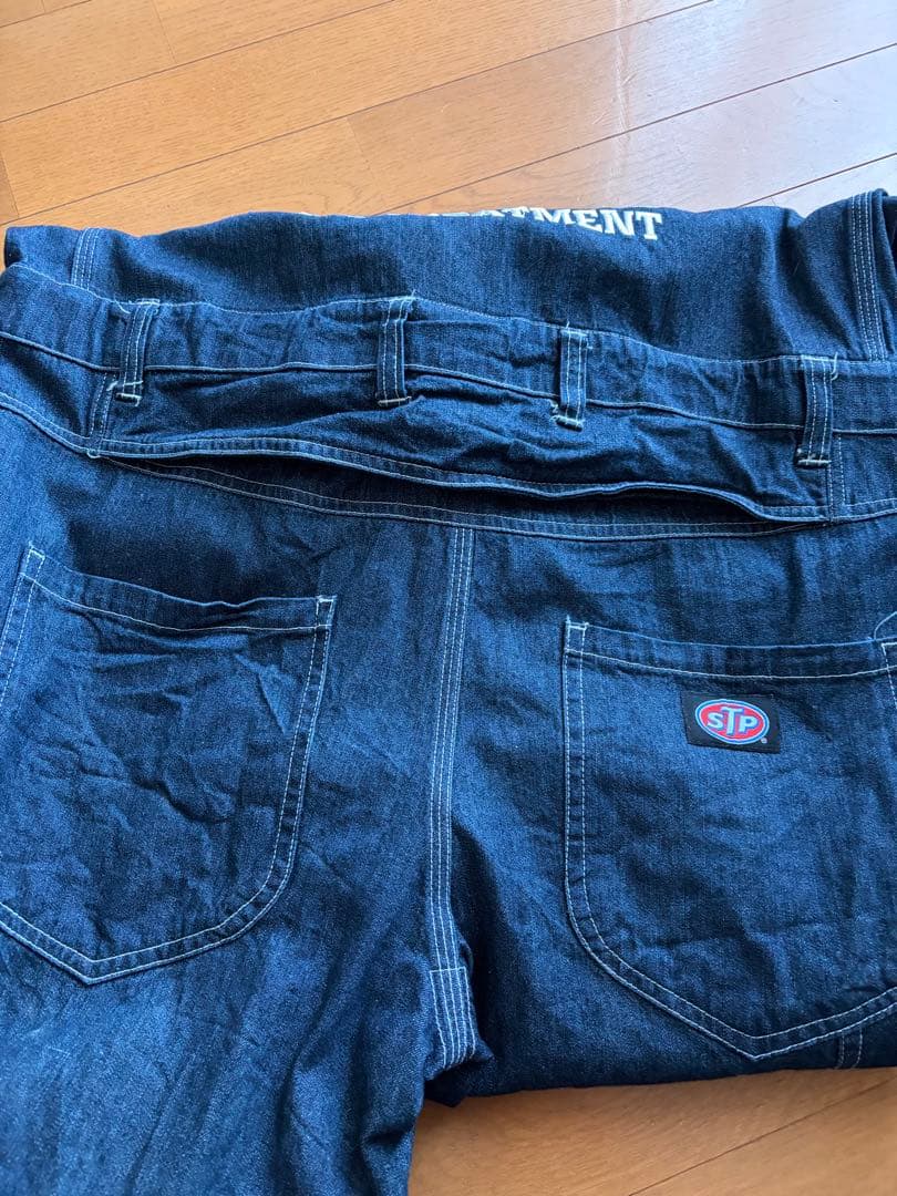 STP デニム つなぎ オールインワン 作業着　スナップオンライトオンスアメカジ
