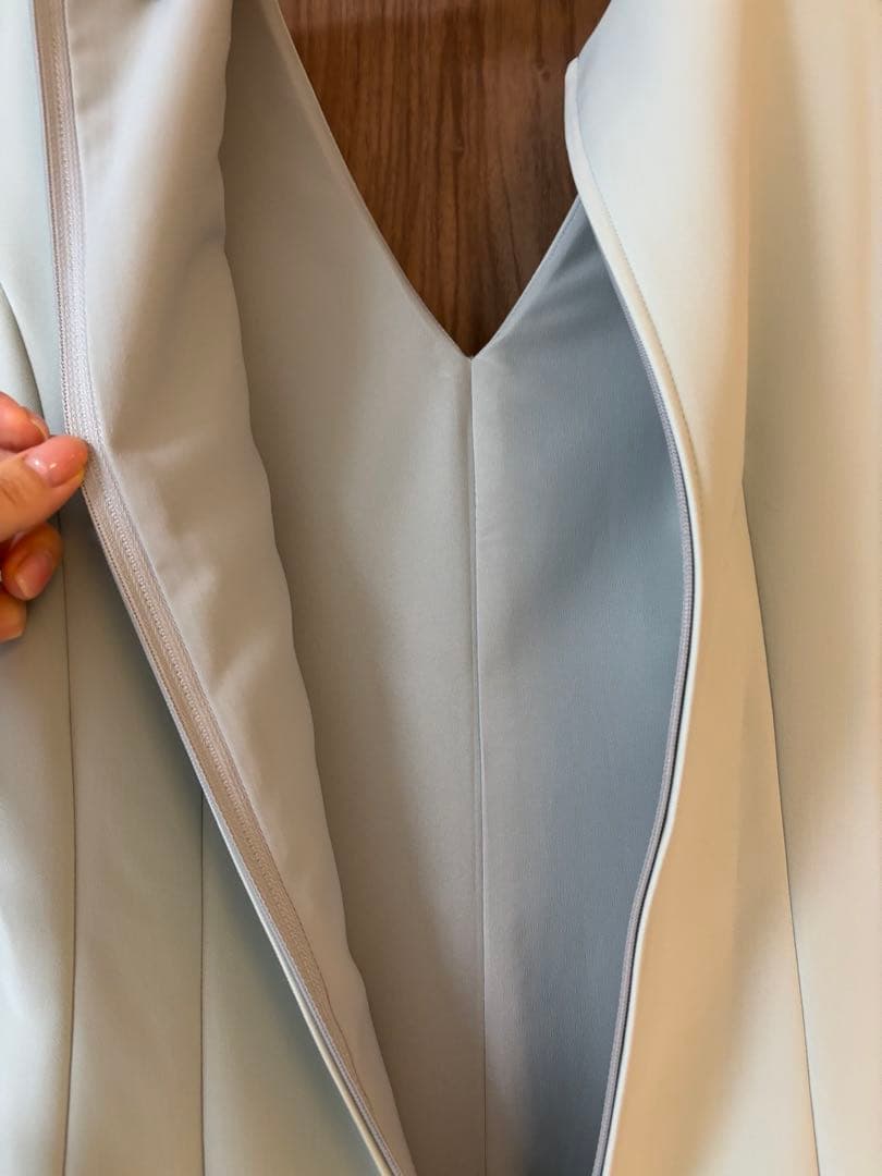 FOXEY ミントグリーン ノースリーブ ワンピース　42