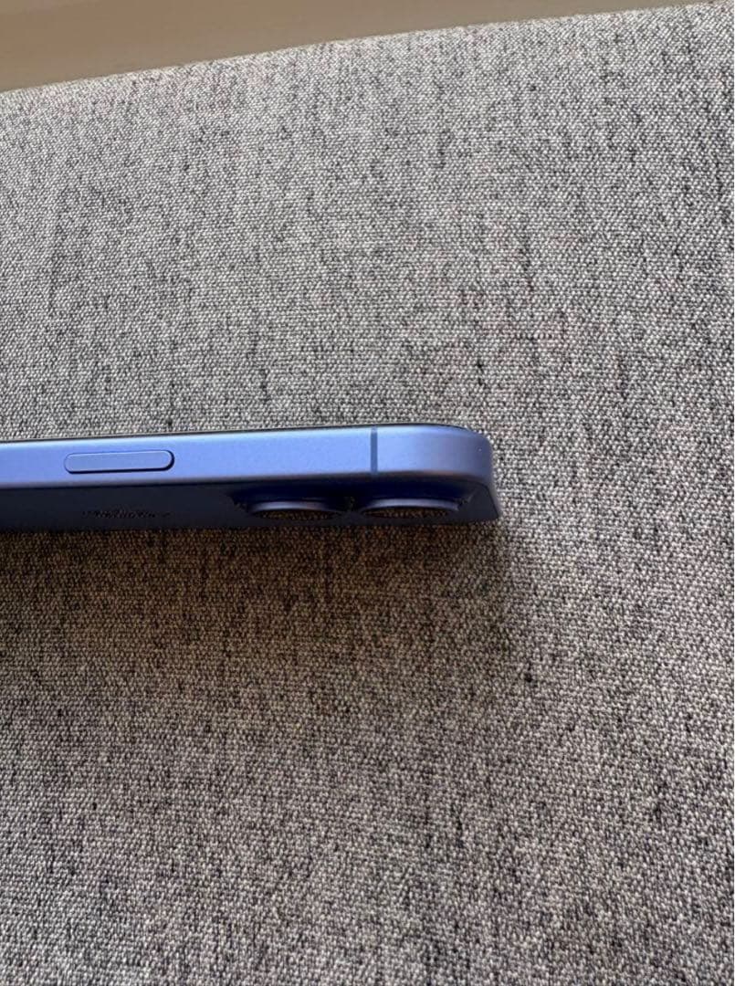 ✅✨ほぼ未使用✨ iPhone16 128GB❣️100% 青 ブルー blue