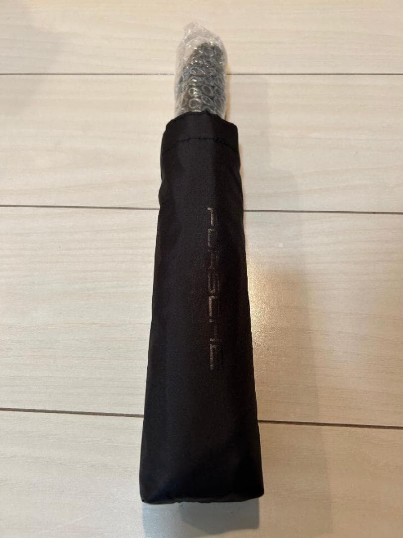 PORSCHE BLACK【傘】UMBRELLA 折り畳み　黒