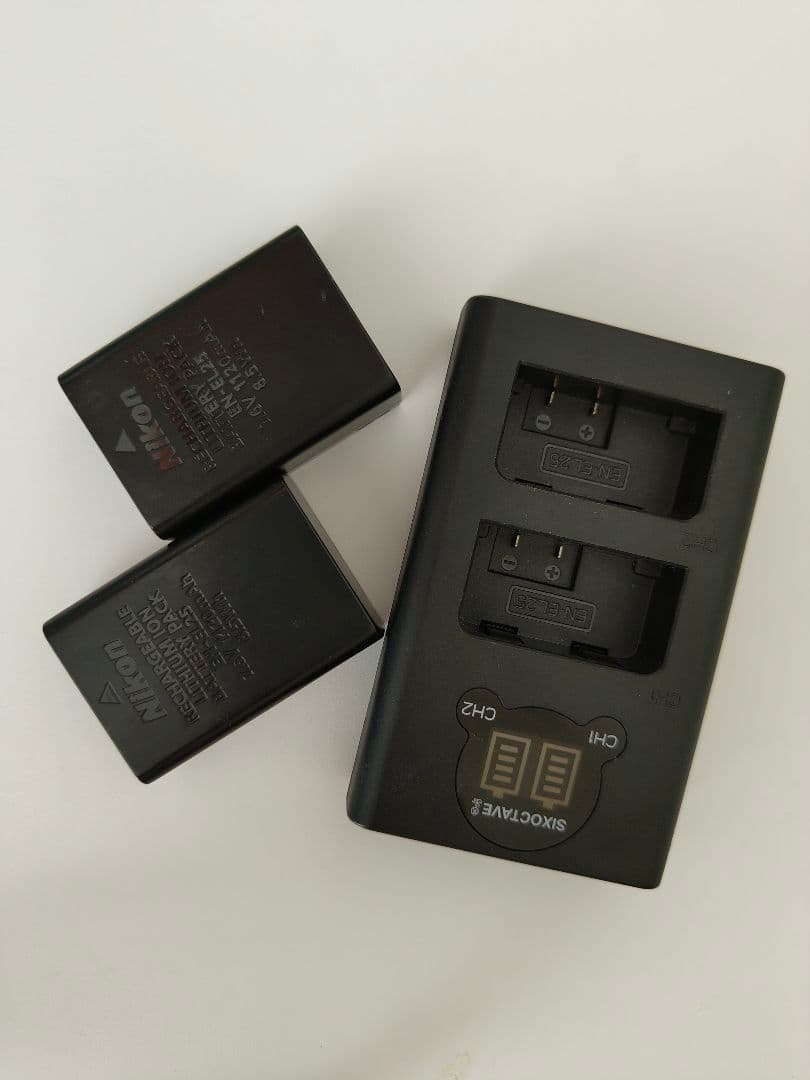 Nikon Zfc ブラック 本体&バッテリー、充電器2個セット