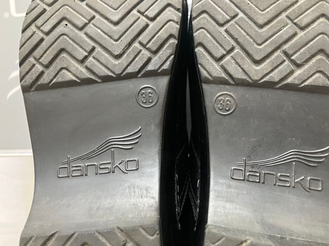 【美品】dansko ダンスコ　プロフェッショナル Oiled 黒 36
