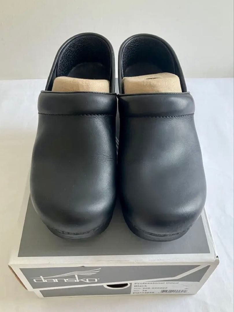 【美品】dansko ダンスコ　プロフェッショナル Oiled 黒 36