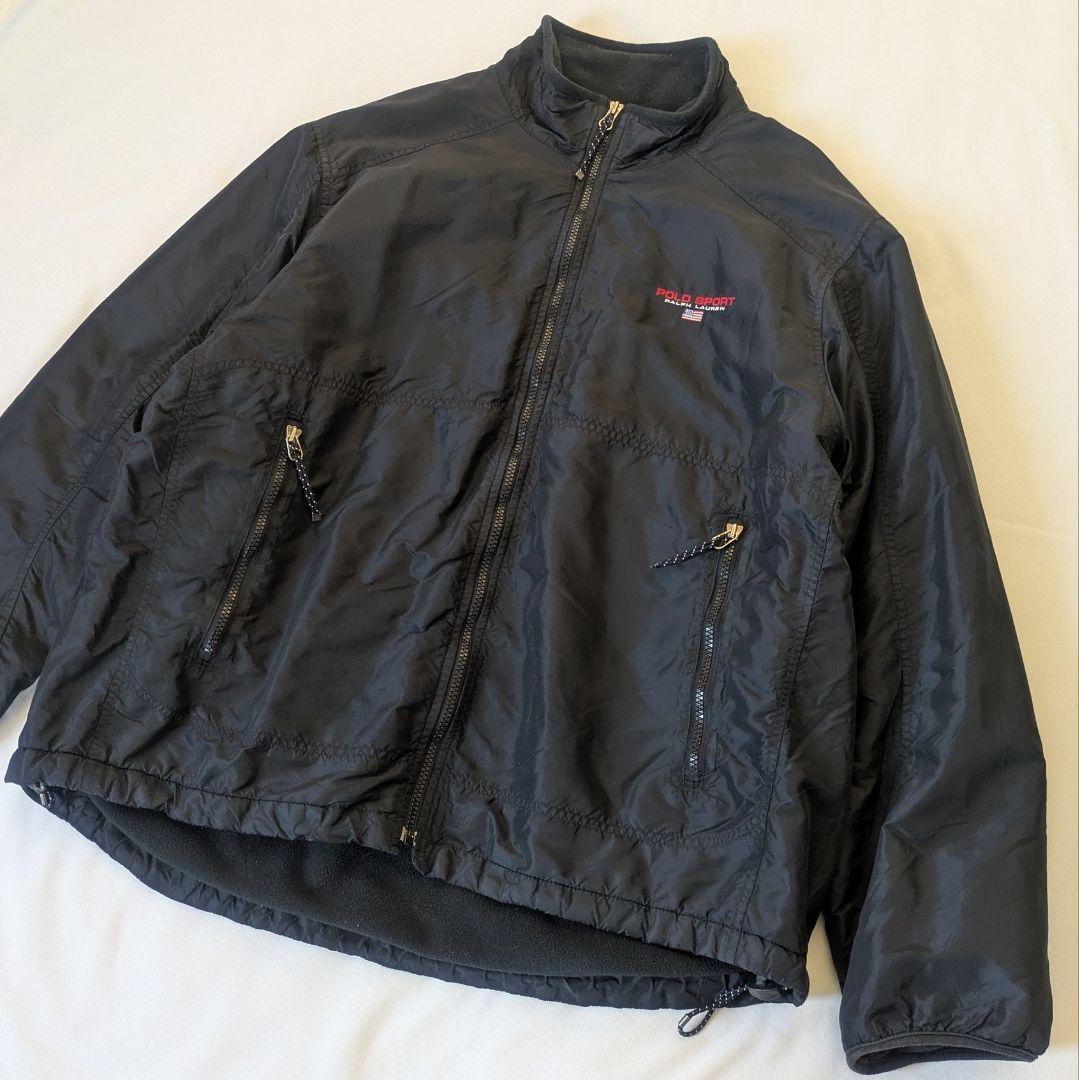 Polo Sport　ナイロン × フリース　ポロスポ　90s　Y2K
