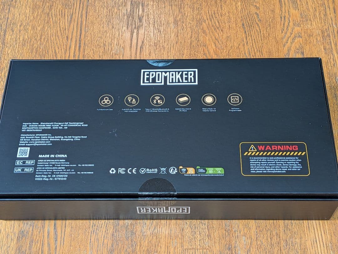 EPOMAKER P75 メカニカルキーボード