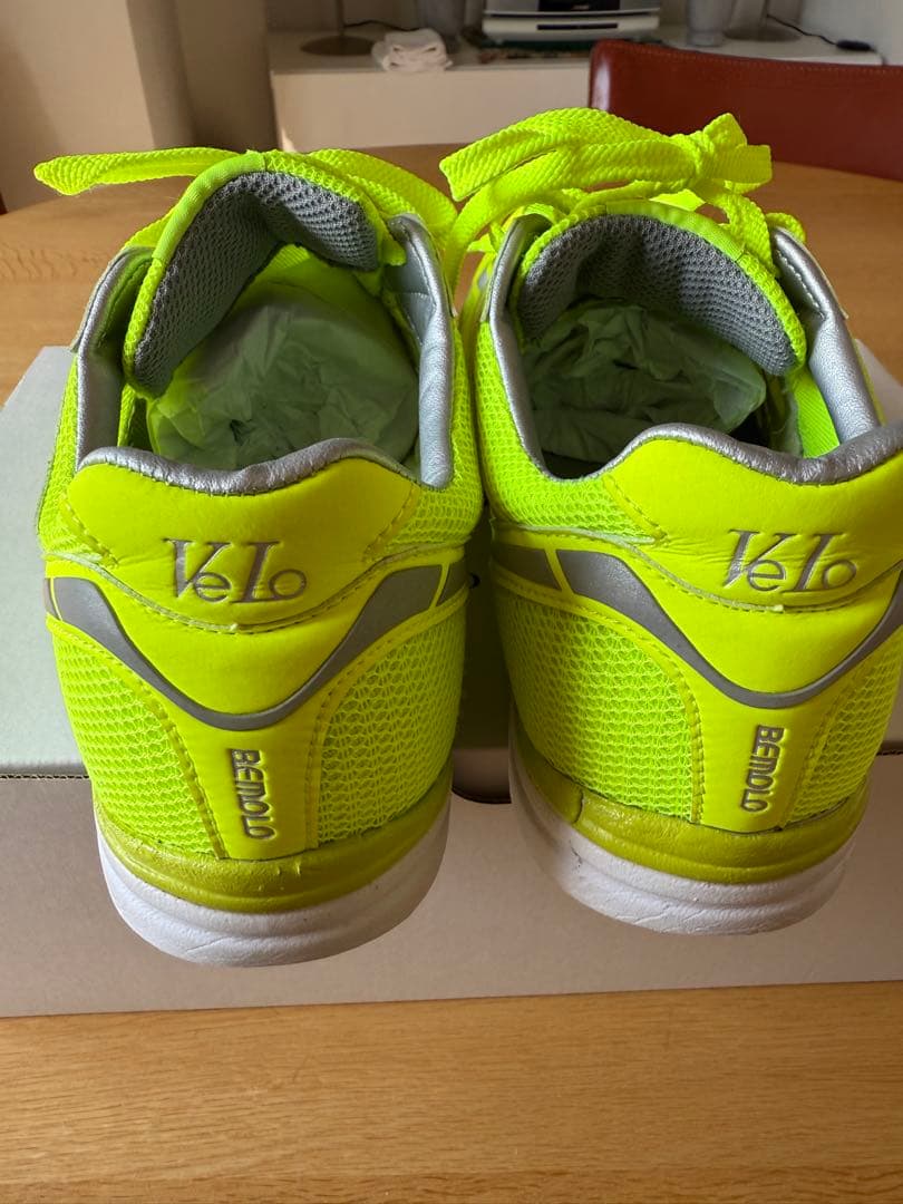 完売　ビモロシューズ　蛍光イエロー　ネオンイエロー　24.5cm