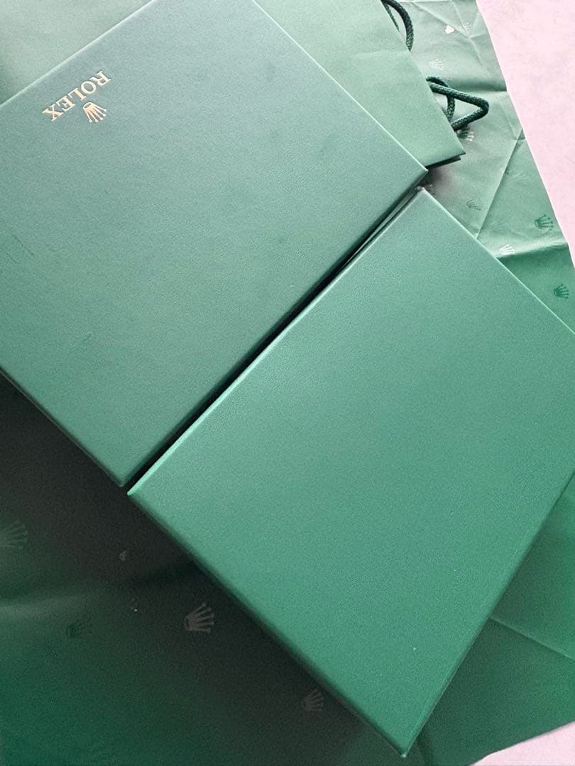 【２点】ロレックス ROREX‼️ グリーン ケース(外箱、内箱)