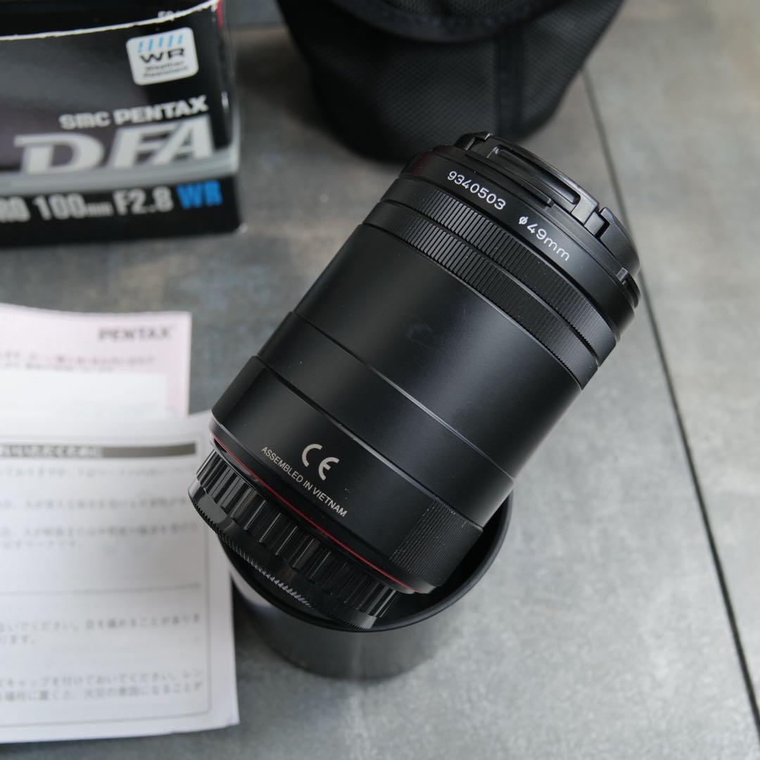 PENTAX DFA 100mm F2.8 WR マクロレンズ