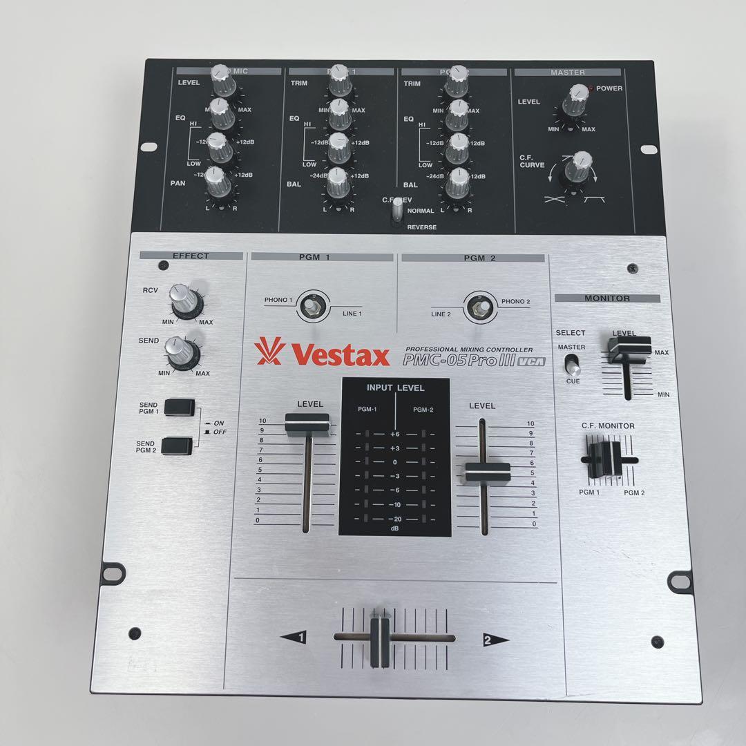 VESTAX PMC-05ProIII VCA DJミキサー ジャンク