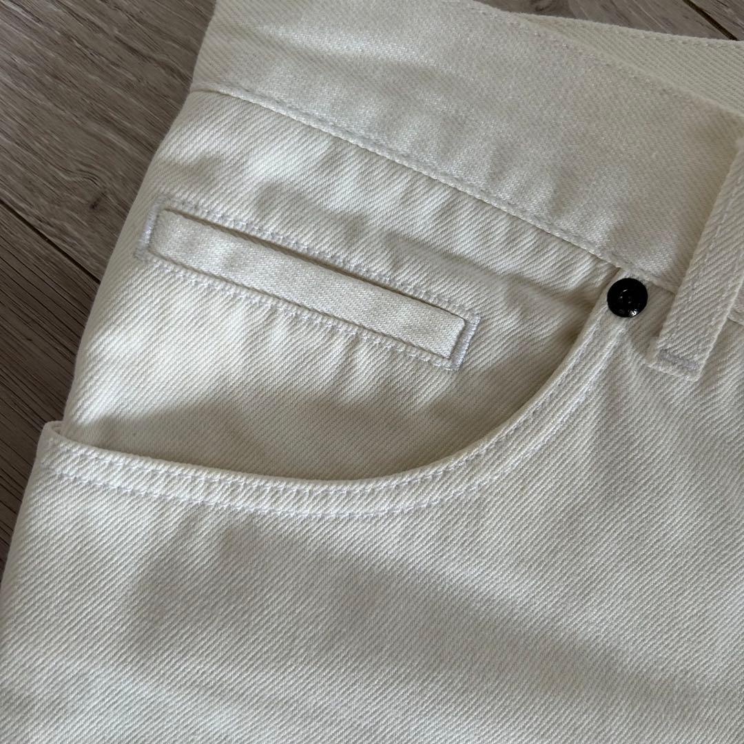 Dolce & Gabbana イタリア製 ストレートデニム ホワイト　46