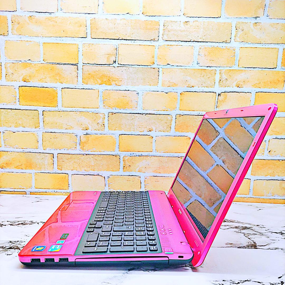 レアなピンク❤️ノートパソコン❣️Core-i5☘️爆速SSD✨Blu-ray✨