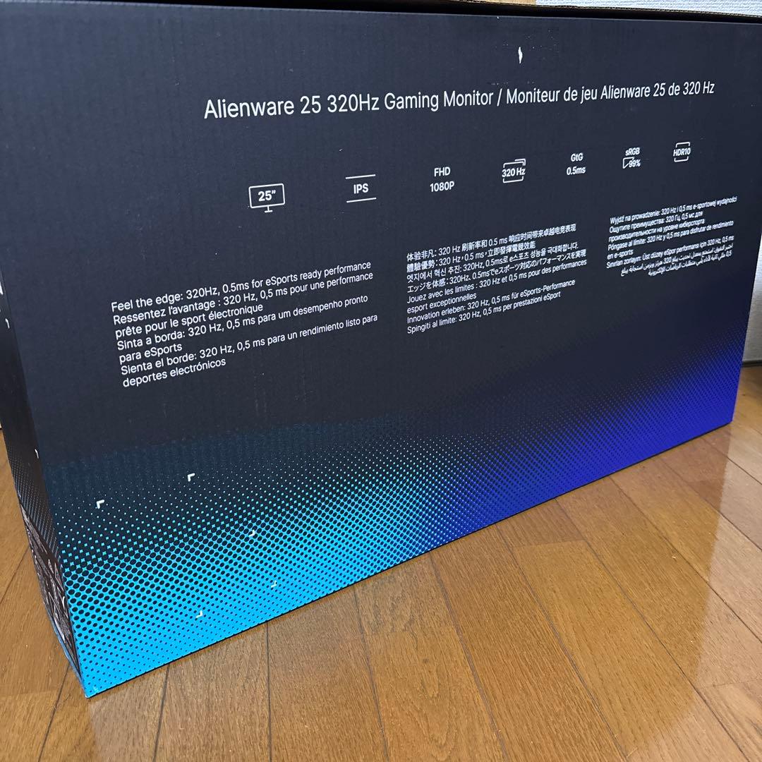 【超美品】Dell AW2525HM-A 24.5インチ Alienware