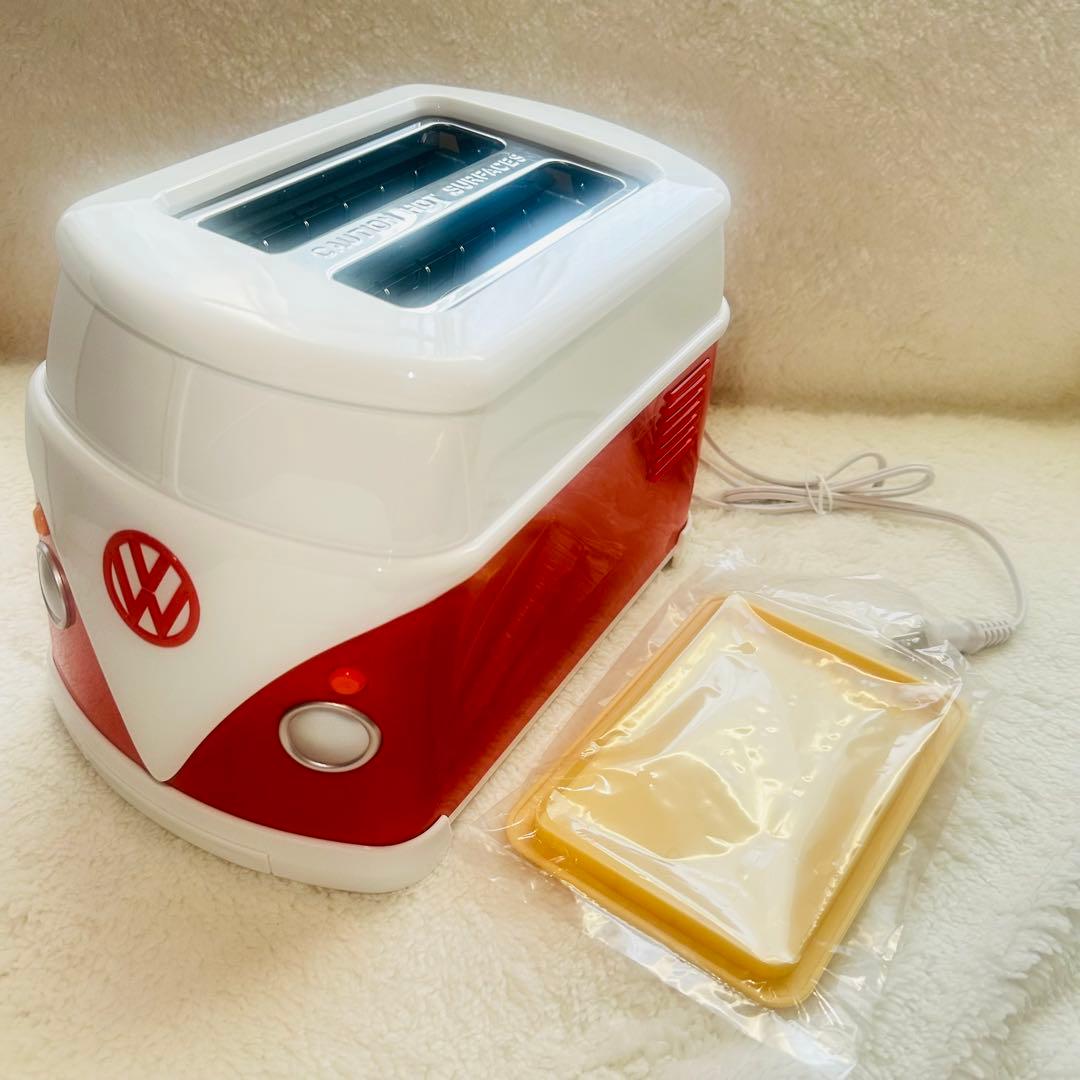 【新品】非売品 フォルクスワーゲン ミニバストースター 赤