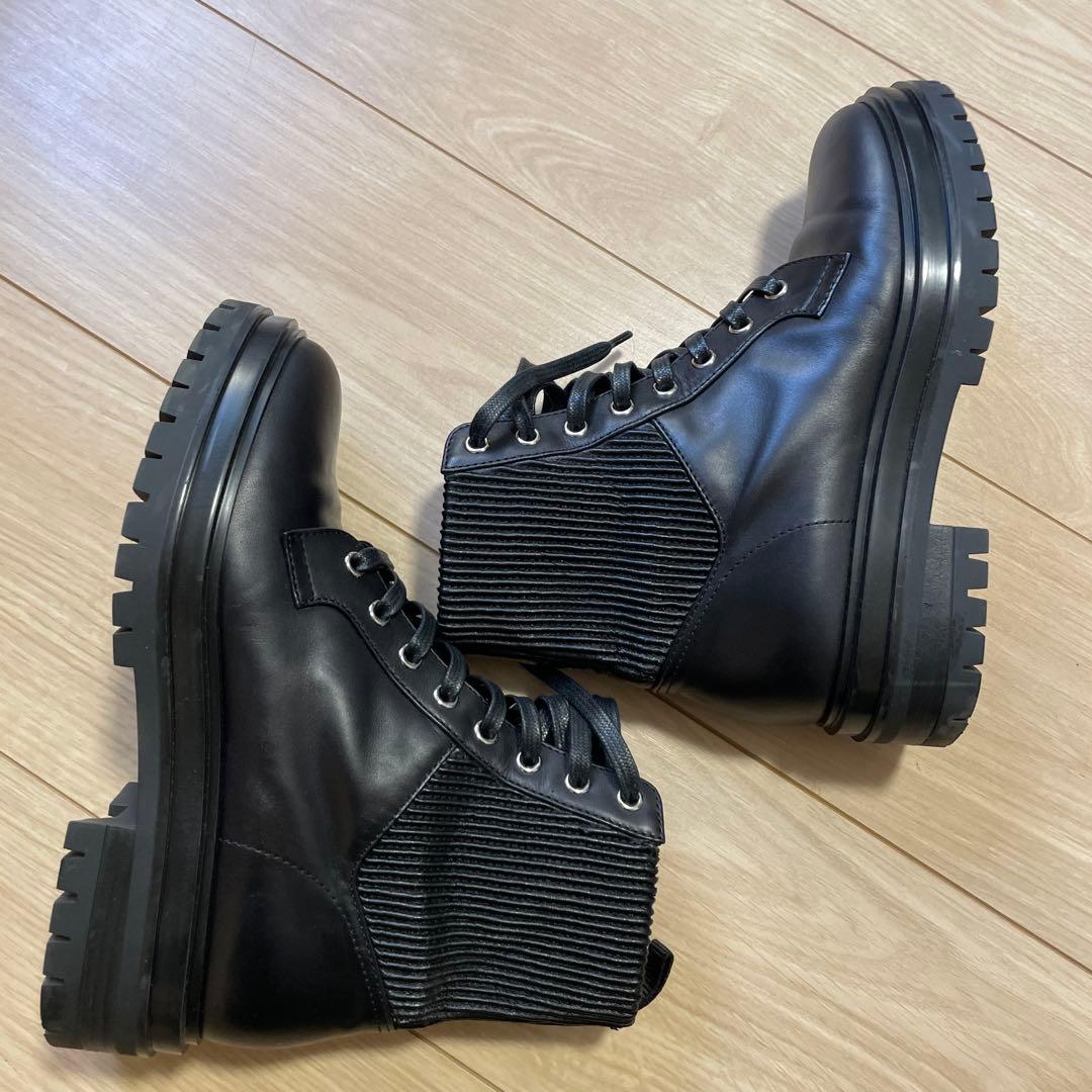 ジャンヴィトロッシ　Gianvito Rossi コンバットブーツ　36