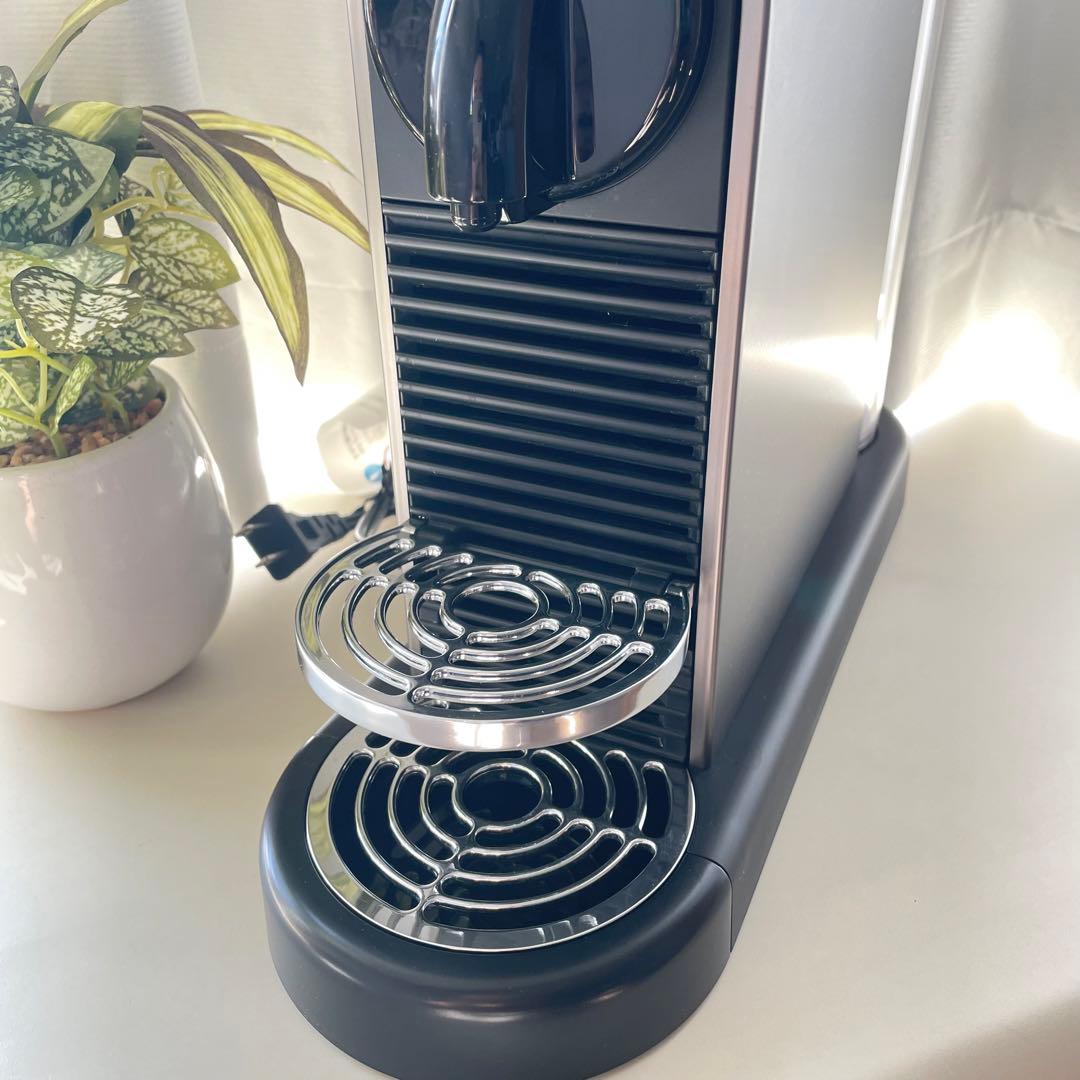 【ネスプレッソ】シティズプラチナム　Dチタン　コーヒーマシン