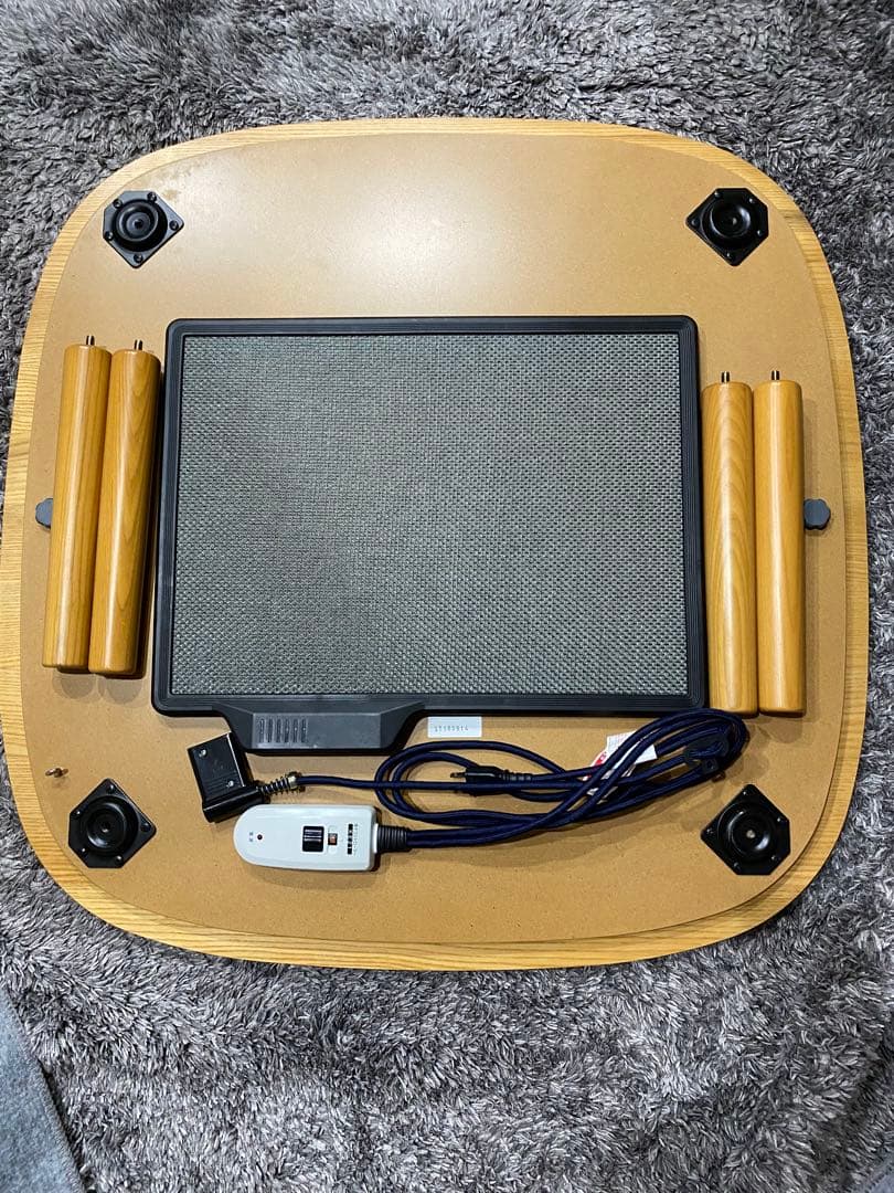 極美品！無印良品 こたつ 正方形 MJ-KSF840B/N