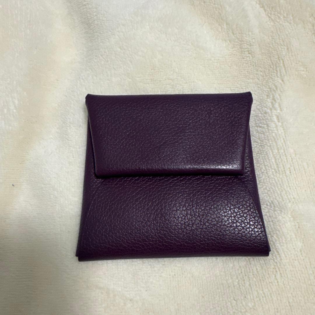 HERMÈS パープルレザー ケース